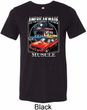Mens Dodge Shirt Chrysler American Made Tri Blend Crewneck Tee T-Shirt