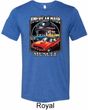 Mens Dodge Shirt Chrysler American Made Tri Blend Crewneck Tee T-Shirt