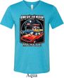 Mens Dodge Shirt Chrysler American Made Tri Blend V-neck Tee T-Shirt