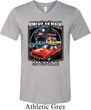 Mens Dodge Shirt Chrysler American Made Tri Blend V-neck Tee T-Shirt