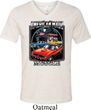 Mens Dodge Shirt Chrysler American Made Tri Blend V-neck Tee T-Shirt