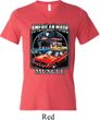 Mens Dodge Shirt Chrysler American Made Tri Blend V-neck Tee T-Shirt