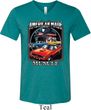 Mens Dodge Shirt Chrysler American Made Tri Blend V-neck Tee T-Shirt