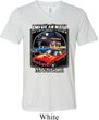 Mens Dodge Shirt Chrysler American Made Tri Blend V-neck Tee T-Shirt
