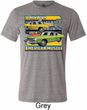 Mens Dodge Shirt Dodge Dart Tri Blend Crewneck Tee T-Shirt
