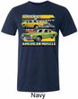 Mens Dodge Shirt Dodge Dart Tri Blend Crewneck Tee T-Shirt