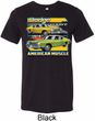 Mens Dodge Shirt Dodge Dart Tri Blend Crewneck Tee T-Shirt