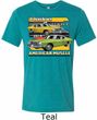 Mens Dodge Shirt Dodge Dart Tri Blend Crewneck Tee T-Shirt