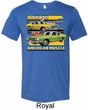 Mens Dodge Shirt Dodge Dart Tri Blend Crewneck Tee T-Shirt