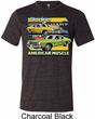 Mens Dodge Shirt Dodge Dart Tri Blend Crewneck Tee T-Shirt