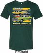 Mens Dodge Shirt Dodge Dart Tri Blend Crewneck Tee T-Shirt