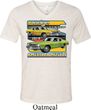 Mens Dodge Shirt Dodge Dart Tri Blend V-neck Tee T-Shirt