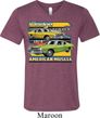 Mens Dodge Shirt Dodge Dart Tri Blend V-neck Tee T-Shirt