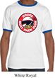 Mens Dodge Shirt Dodge Scat Pack Club Ringer Tee T-Shirt