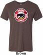 Mens Dodge Shirt Dodge Scat Pack Club Tri Blend Crewneck Tee T-Shirt