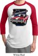 Mens Dodge Shirt Plymouth Roadrunner Raglan Tee T-Shirt