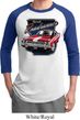 Mens Dodge Shirt Plymouth Roadrunner Raglan Tee T-Shirt