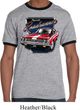 Mens Dodge Shirt Plymouth Roadrunner Ringer Tee T-Shirt