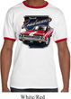 Mens Dodge Shirt Plymouth Roadrunner Ringer Tee T-Shirt