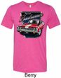 Mens Dodge Shirt Plymouth Roadrunner Tri Blend Crewneck Tee T-Shirt