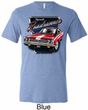 Mens Dodge Shirt Plymouth Roadrunner Tri Blend Crewneck Tee T-Shirt