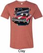 Mens Dodge Shirt Plymouth Roadrunner Tri Blend Crewneck Tee T-Shirt
