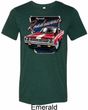 Mens Dodge Shirt Plymouth Roadrunner Tri Blend Crewneck Tee T-Shirt