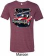Mens Dodge Shirt Plymouth Roadrunner Tri Blend Crewneck Tee T-Shirt