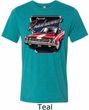 Mens Dodge Shirt Plymouth Roadrunner Tri Blend Crewneck Tee T-Shirt