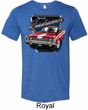 Mens Dodge Shirt Plymouth Roadrunner Tri Blend Crewneck Tee T-Shirt