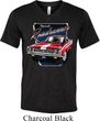 Mens Dodge Shirt Plymouth Roadrunner Tri Blend V-neck Tee T-Shirt