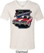Mens Dodge Shirt Plymouth Roadrunner Tri Blend V-neck Tee T-Shirt