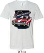 Mens Dodge Shirt Plymouth Roadrunner Tri Blend V-neck Tee T-Shirt