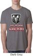 Mens Dodge Shirt Ram Hemi Logo Burnout Tee T-Shirt