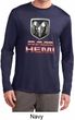 Mens Dodge Shirt Ram Hemi Logo Dry Wicking Long Sleeve Tee T-Shirt