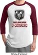 Mens Dodge Shirt Ram Hemi Logo Raglan Tee T-Shirt