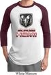 Mens Dodge Shirt Ram Hemi Logo Raglan Tee T-Shirt