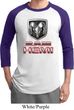 Mens Dodge Shirt Ram Hemi Logo Raglan Tee T-Shirt