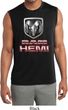 Mens Dodge Shirt Ram Hemi Logo Sleeveless Moisture Wicking Tee T-Shirt