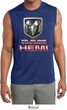 Mens Dodge Shirt Ram Hemi Logo Sleeveless Moisture Wicking Tee T-Shirt