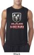 Mens Dodge Shirt Ram Hemi Logo Sleeveless Tee T-Shirt