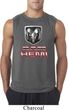 Mens Dodge Shirt Ram Hemi Logo Sleeveless Tee T-Shirt