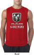 Mens Dodge Shirt Ram Hemi Logo Sleeveless Tee T-Shirt