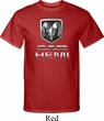 Mens Dodge Shirt Ram Hemi Logo Tall Tee T-Shirt