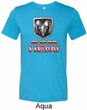 Mens Dodge Shirt Ram Hemi Logo Tri Blend Crewneck Tee T-Shirt
