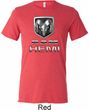 Mens Dodge Shirt Ram Hemi Logo Tri Blend Crewneck Tee T-Shirt
