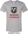 Mens Dodge Shirt Ram Hemi Logo Tri Blend V-neck Tee T-Shirt
