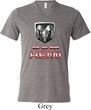 Mens Dodge Shirt Ram Hemi Logo Tri Blend V-neck Tee T-Shirt