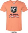Mens Dodge Shirt Ram Hemi Logo Tri Blend V-neck Tee T-Shirt