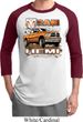 Mens Dodge Shirt Ram Hemi Trucks Raglan Tee T-Shirt